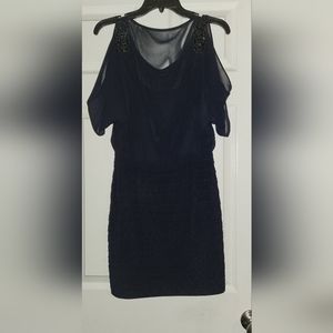 Xscape Dress Blue Size 4